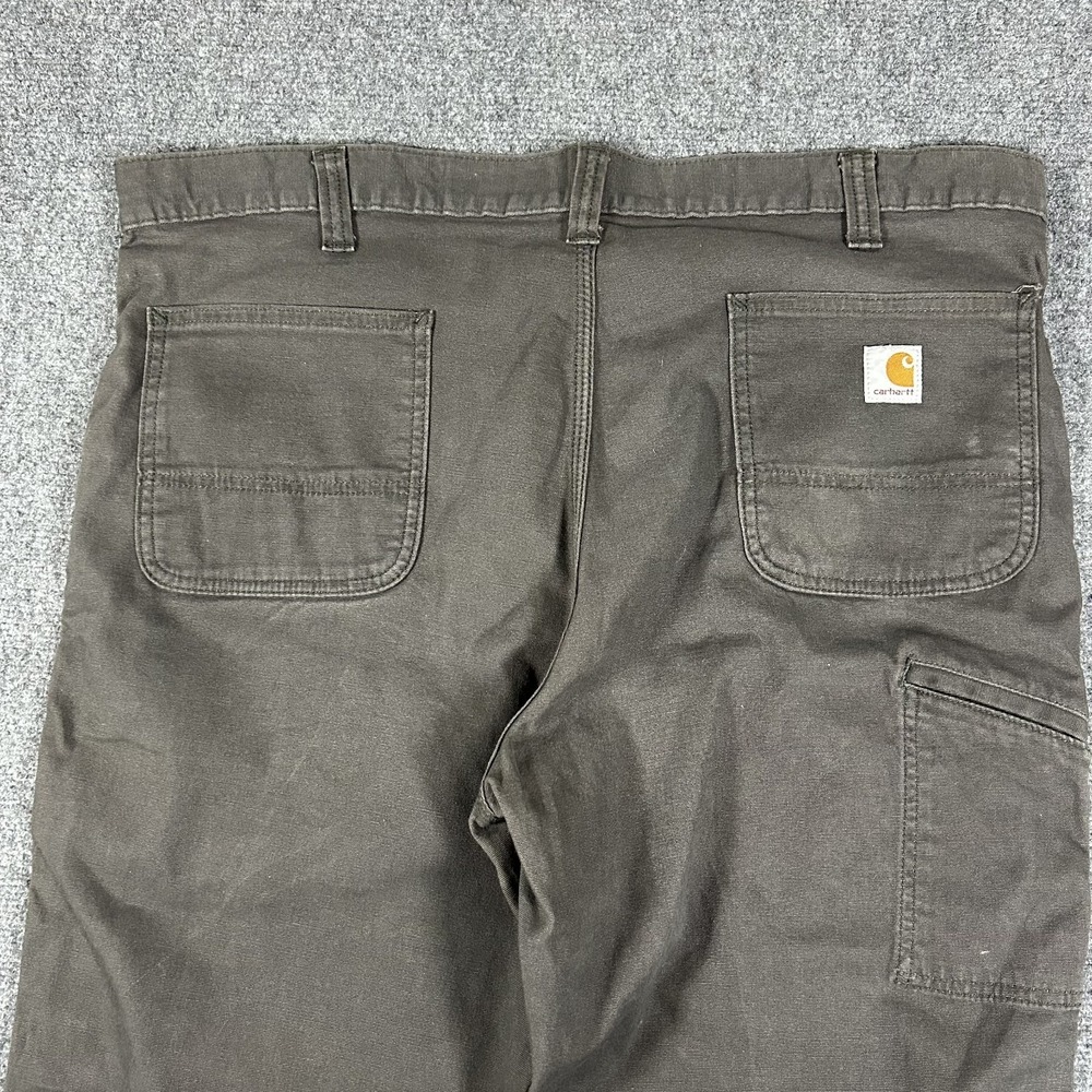 Carhartt Relaxed Fit Work Pants Men's 40x32 Brown Carpenter Utility Pants #2623 - Picture 6 of 9